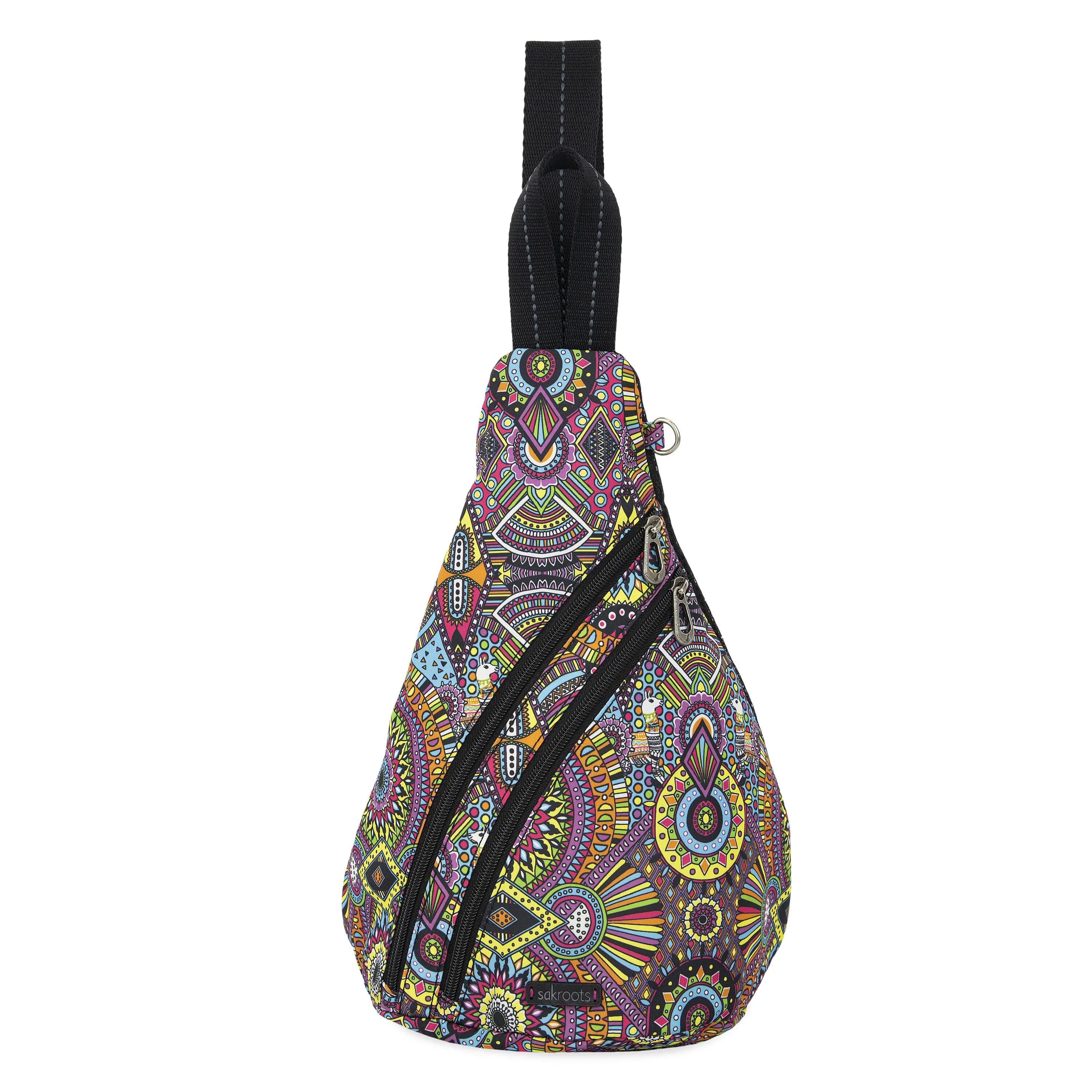 On The Go Sling Backpack - EcoTwill - Rainbow Wanderlust