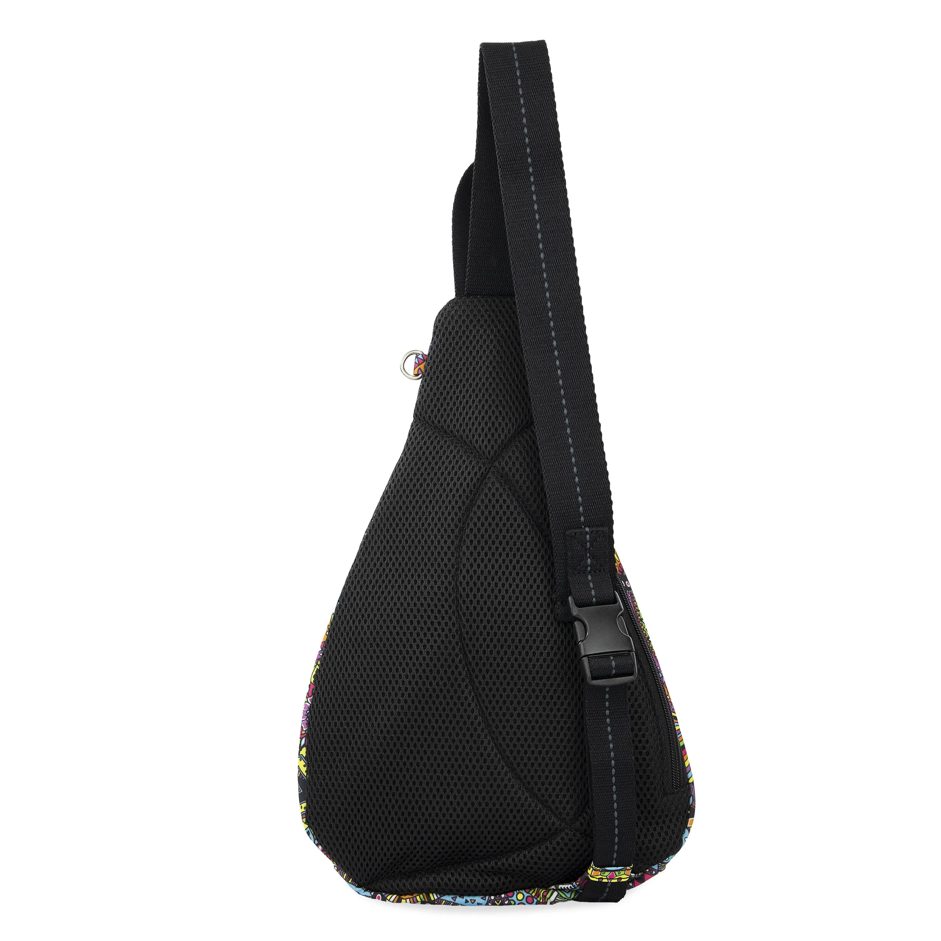 On The Go Sling Backpack - EcoTwill - Rainbow Wanderlust