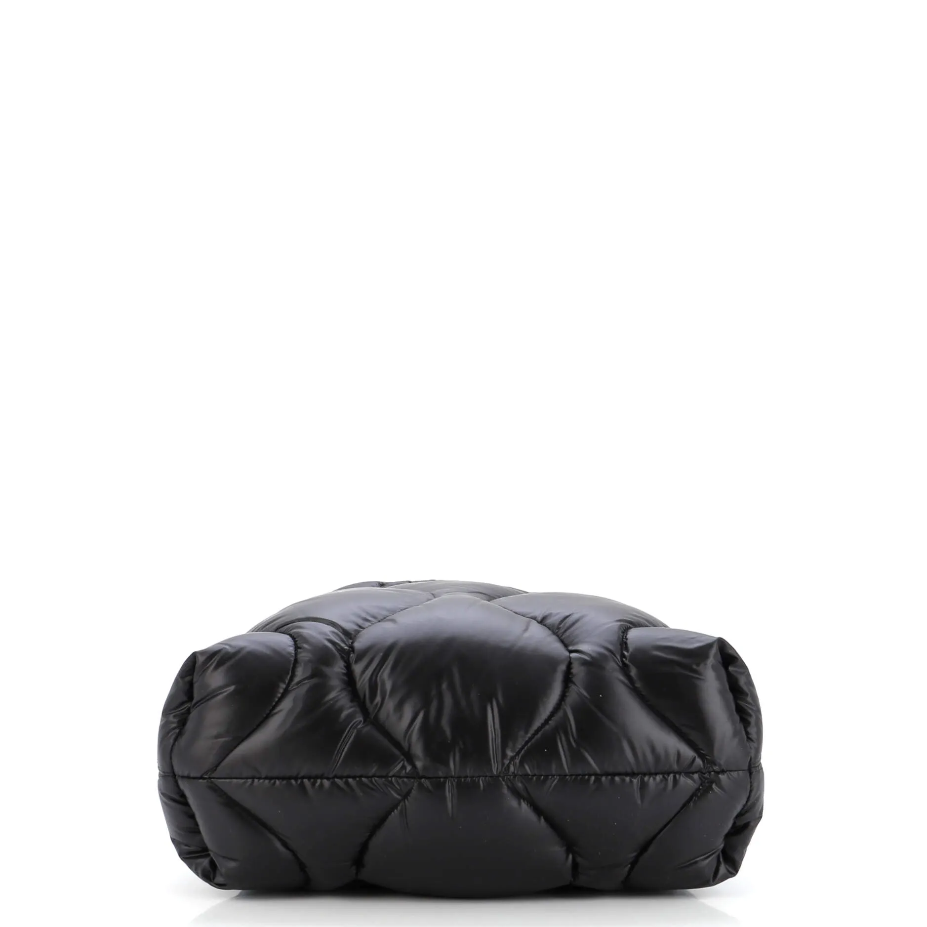 Open Tote Puffy Quilted Nylon Medium