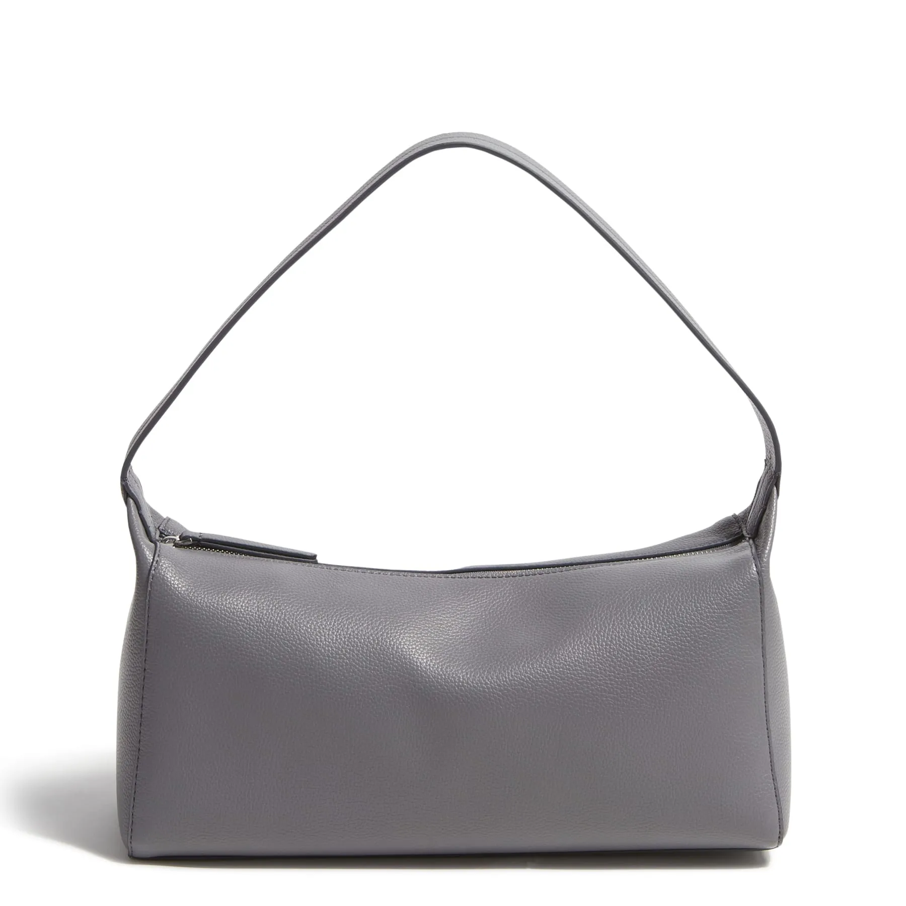 Outlet Faux Leather Slouchy Shoulder Bag
