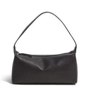Outlet Faux Leather Slouchy Shoulder Bag