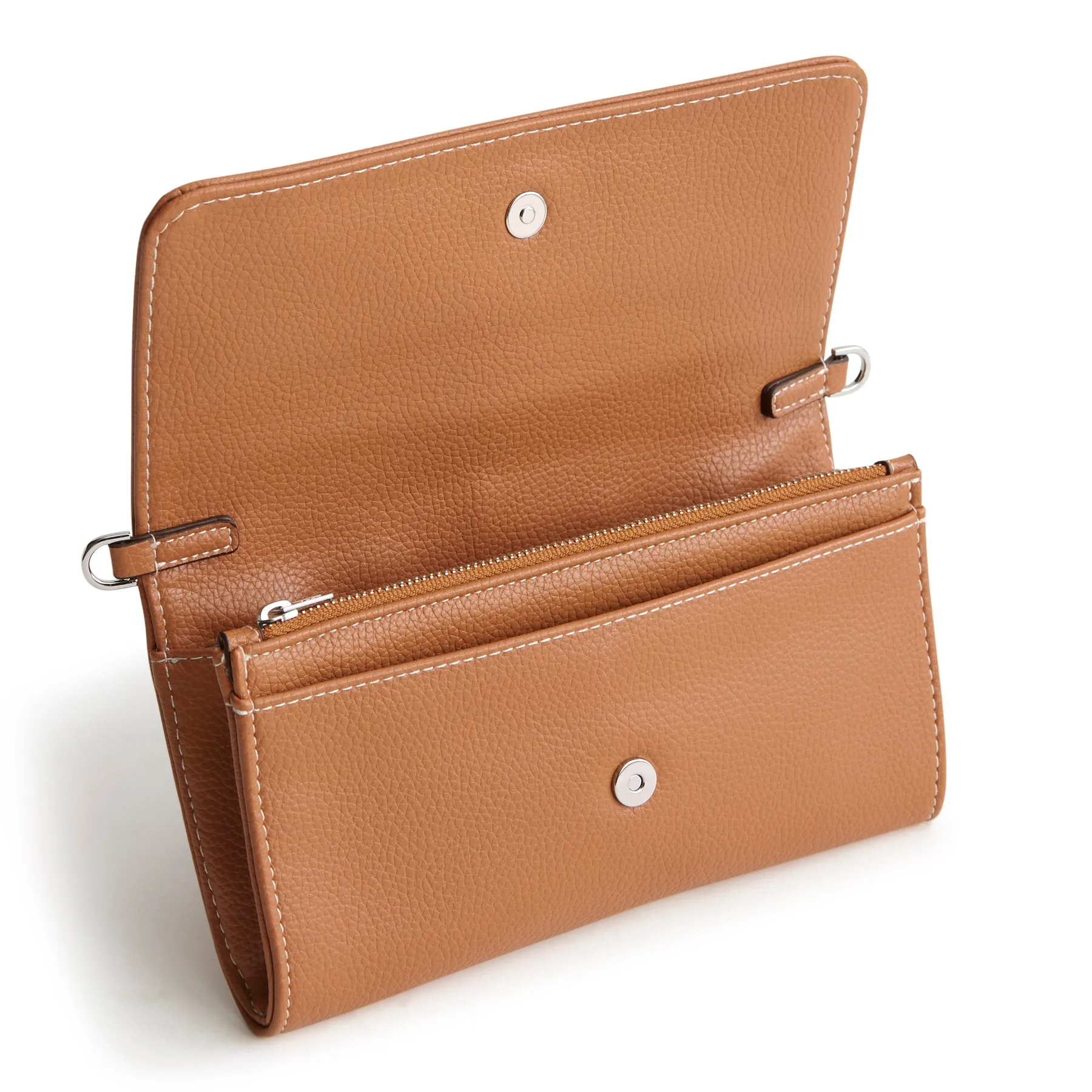 Outlet Faux Leather Wallet Crossbody