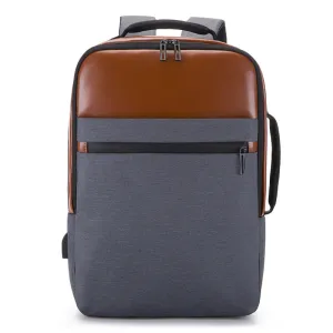 Oxford Cloth USB Business Laptop Backpack for Men