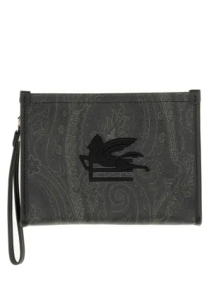 Paisley Pouch With Pegasus