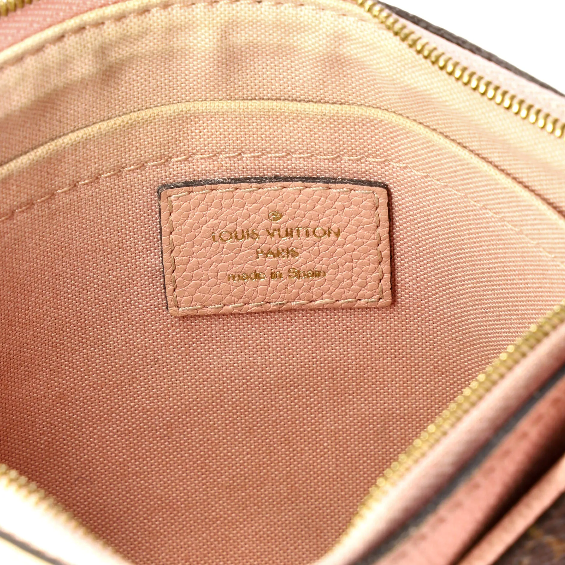 Pallas Clutch Monogram Canvas with Leather