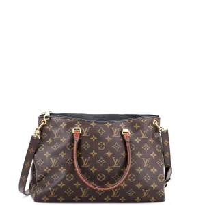 Pallas Tote Monogram Canvas with Leather