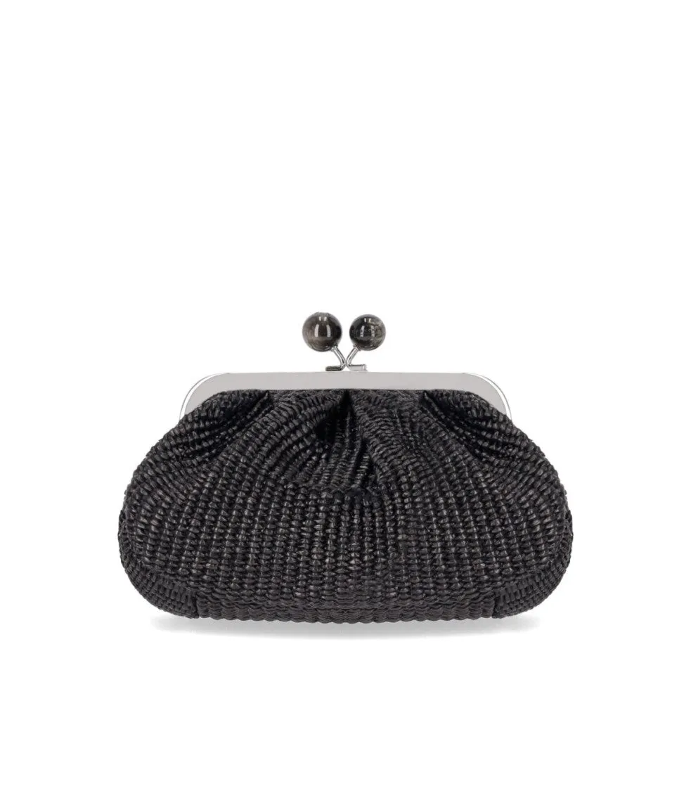 Pasticcino Palmas Small Black Clutch Bag