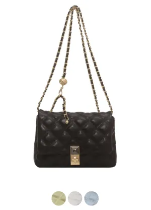 Patio  Women's Quilted Leather Shoulder Handbag