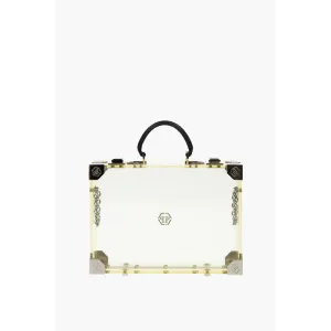 Philipp Plein sheer rigid handbag with removable shoulder Women's strap