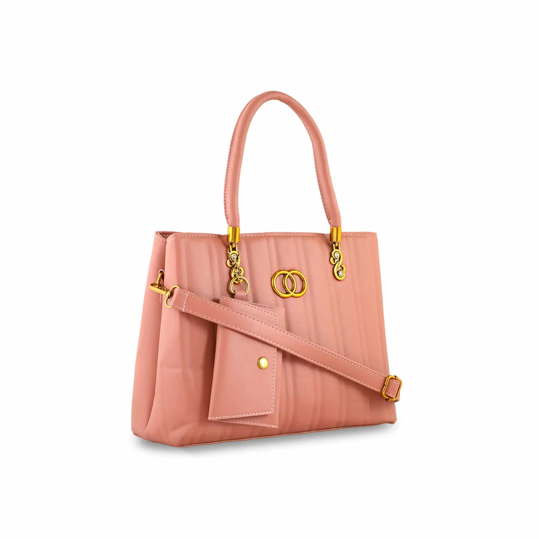 Pink Formal Hand Bag For Ladies P36152