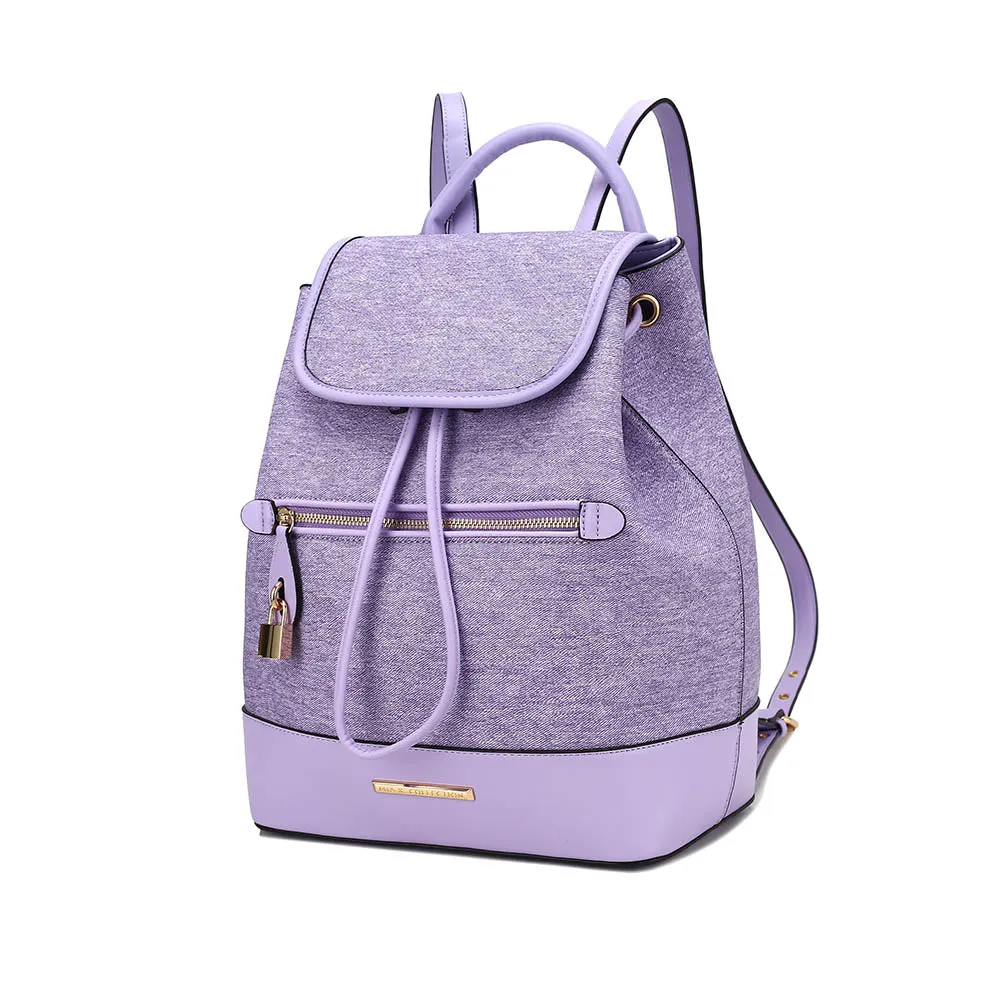 Porsha Vegan Leather Womens Backpack