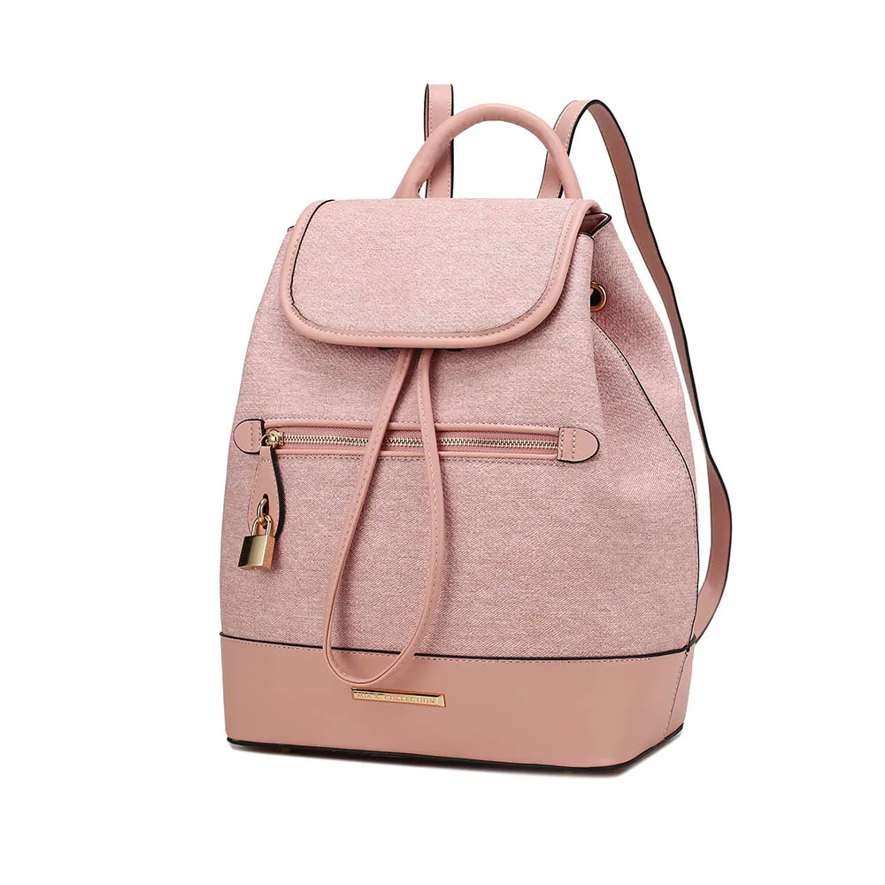 Porsha Vegan Leather Womens Backpack