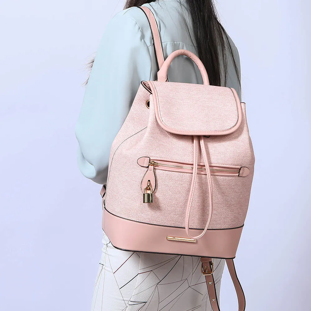 Porsha Vegan Leather Womens Backpack
