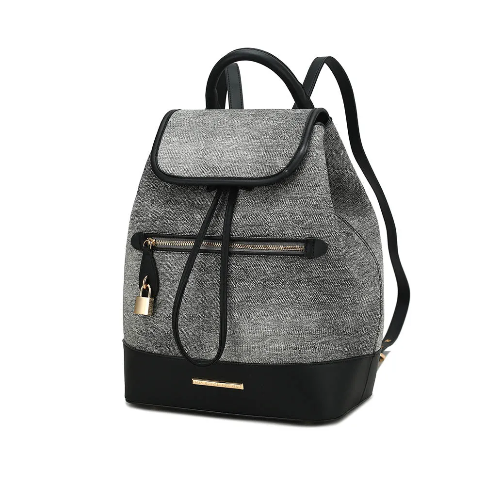 Porsha Vegan Leather Womens Backpack