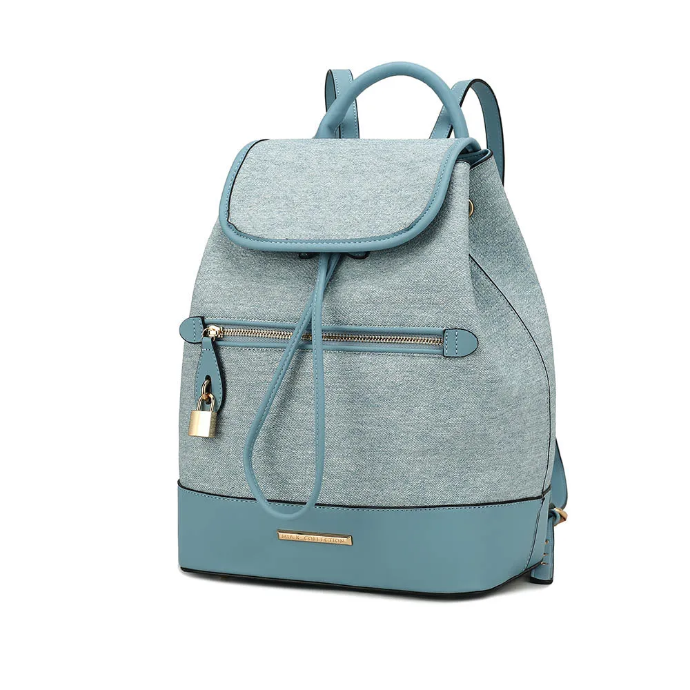 Porsha Vegan Leather Womens Backpack