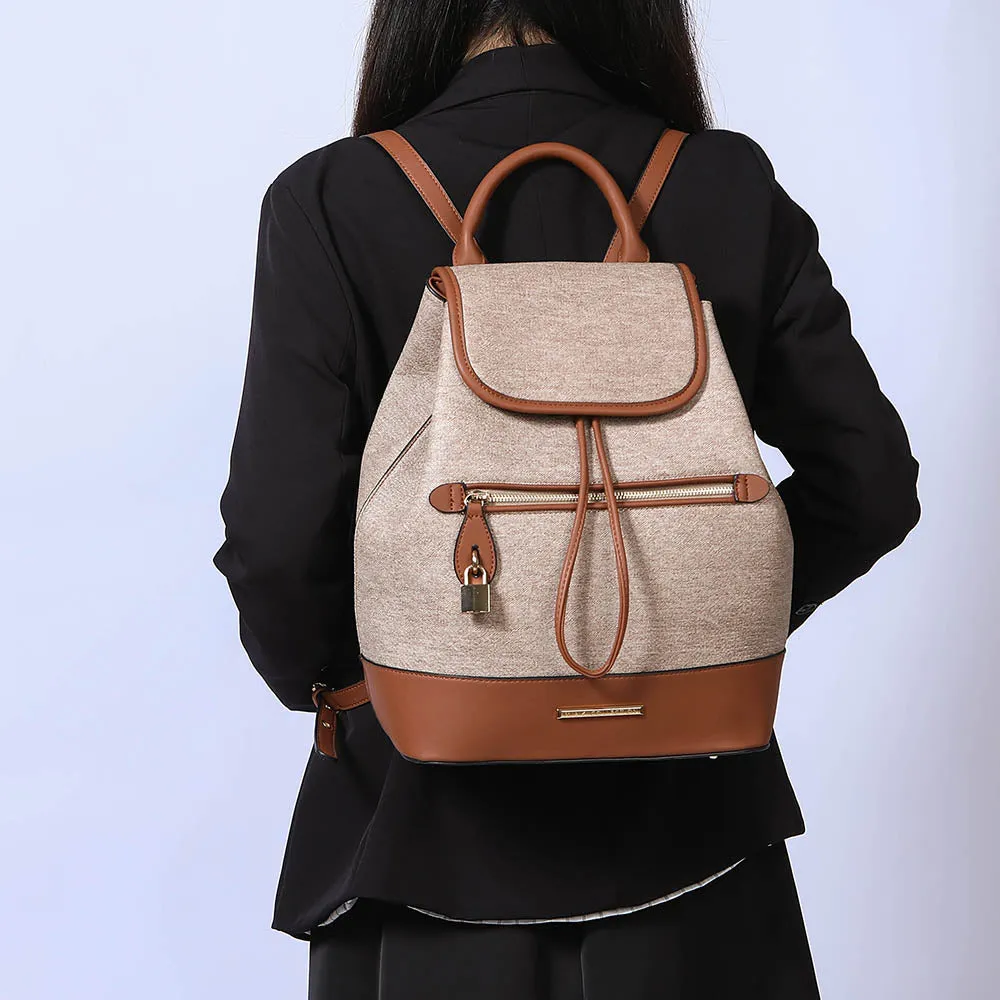 Porsha Vegan Leather Womens Backpack