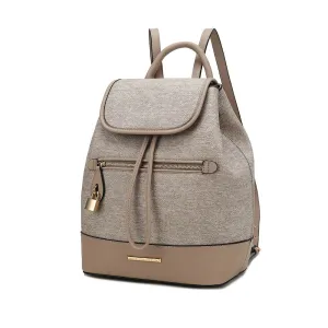 Porsha Vegan Leather Womens Backpack