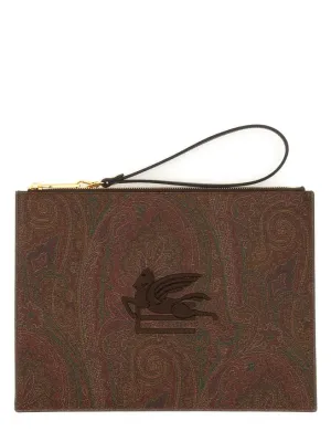 Pouch Paisley Jacquard Medium