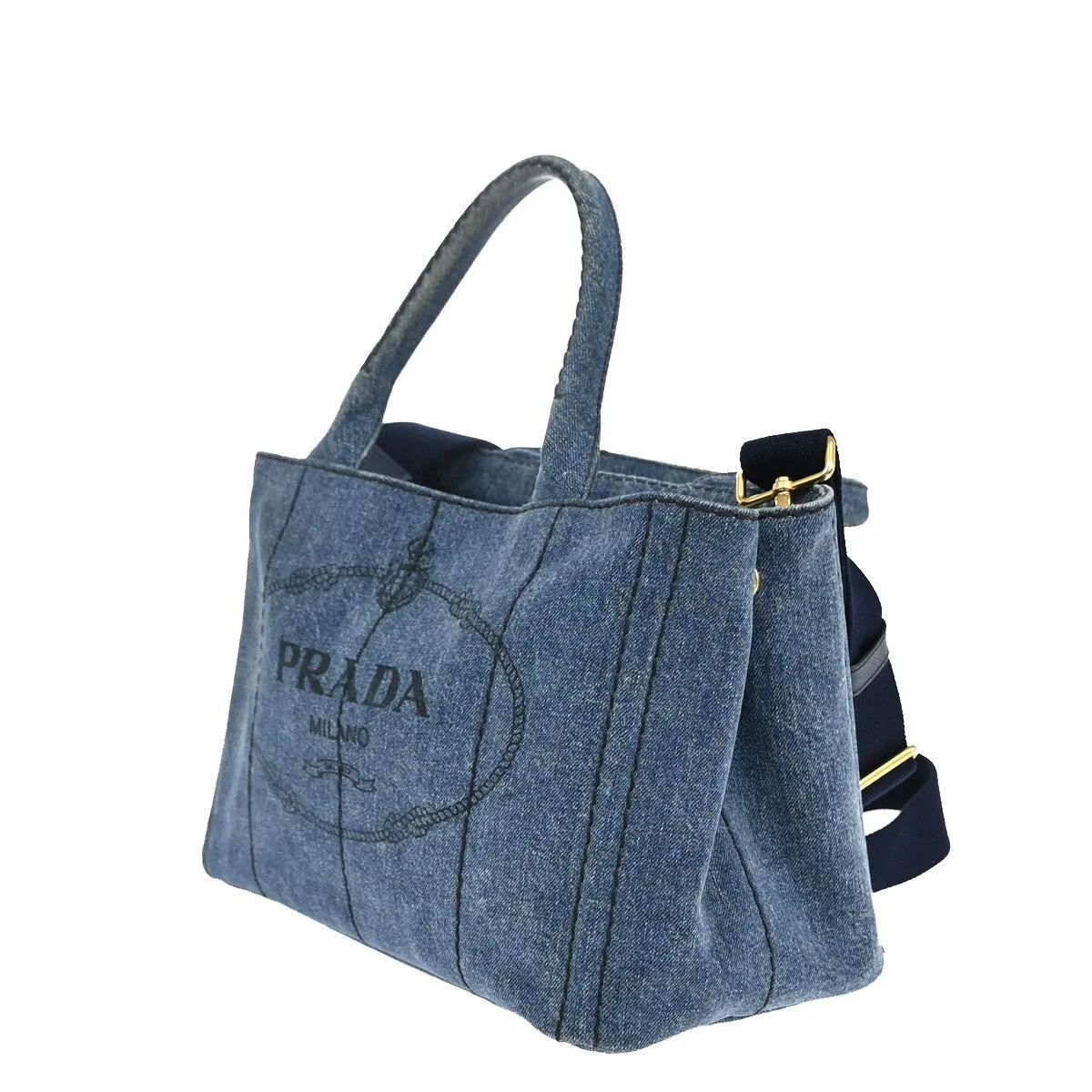 Prada Canapa  - Jeans Handbag (Pre-Owned)