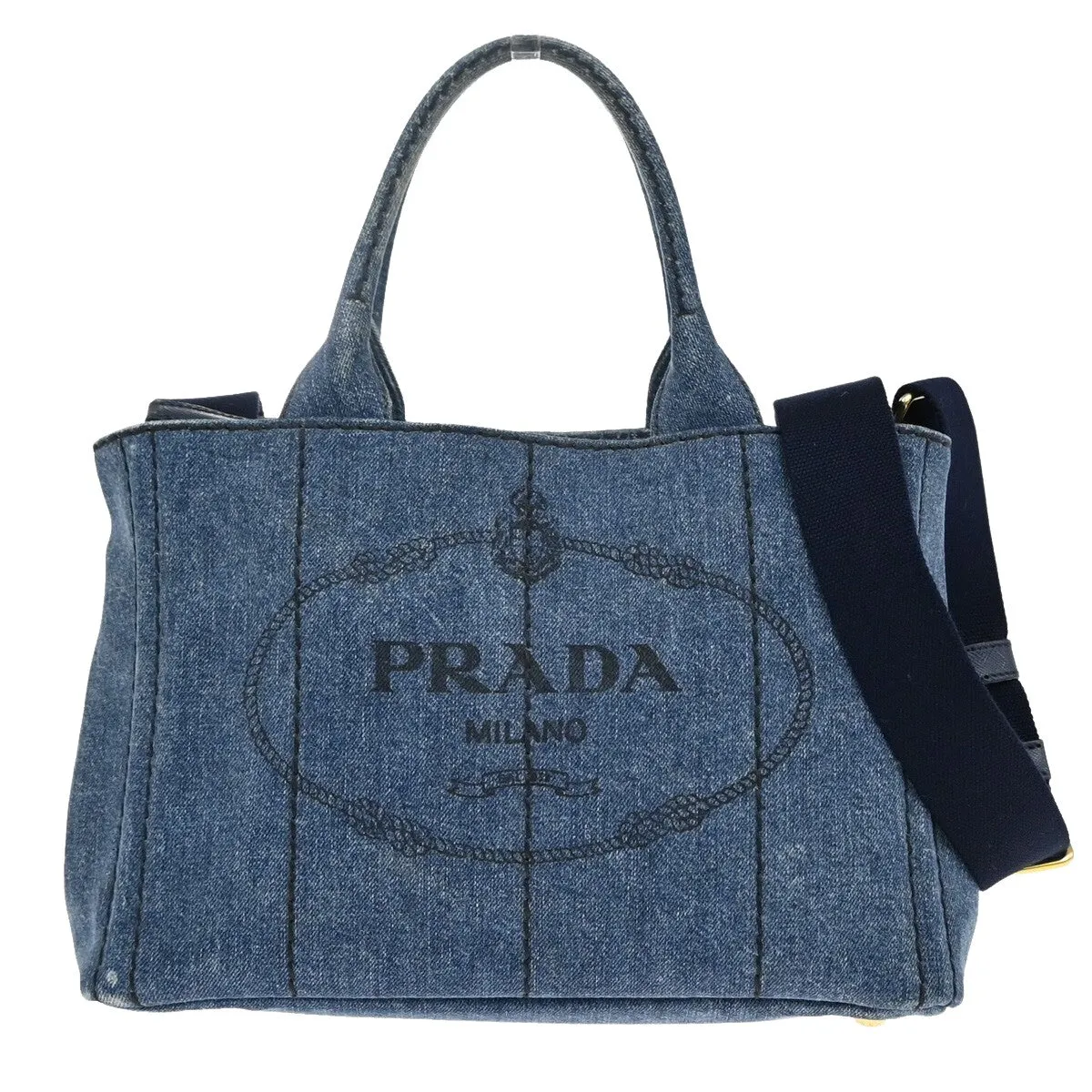 Prada Canapa  - Jeans Handbag (Pre-Owned)