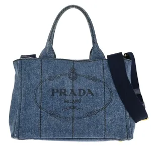 Prada Canapa  - Jeans Handbag (Pre-Owned)