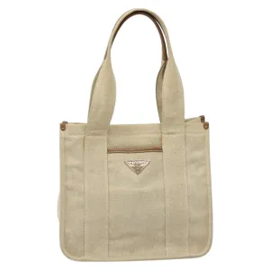 Prada Canvas Tote Bag (Pre-Owned)