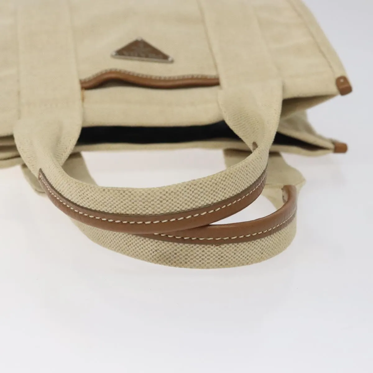 Prada Canvas Tote Bag (Pre-Owned)