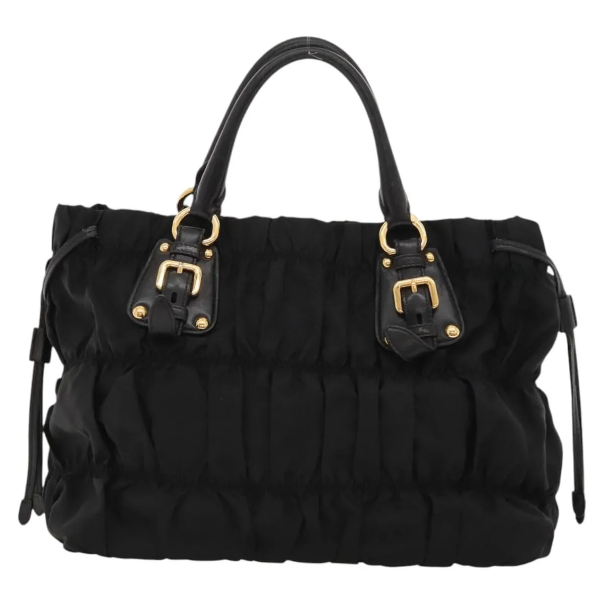 Prada Gaufre Nylon Handbag (Pre-Owned)
