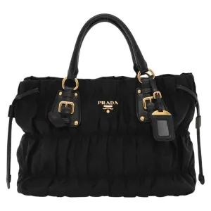 Prada Gaufre Nylon Handbag (Pre-Owned)