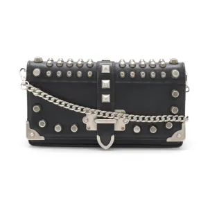 Prada  Leather Clutch Bag Pochette Shoulder Bag (Pre-Owned)