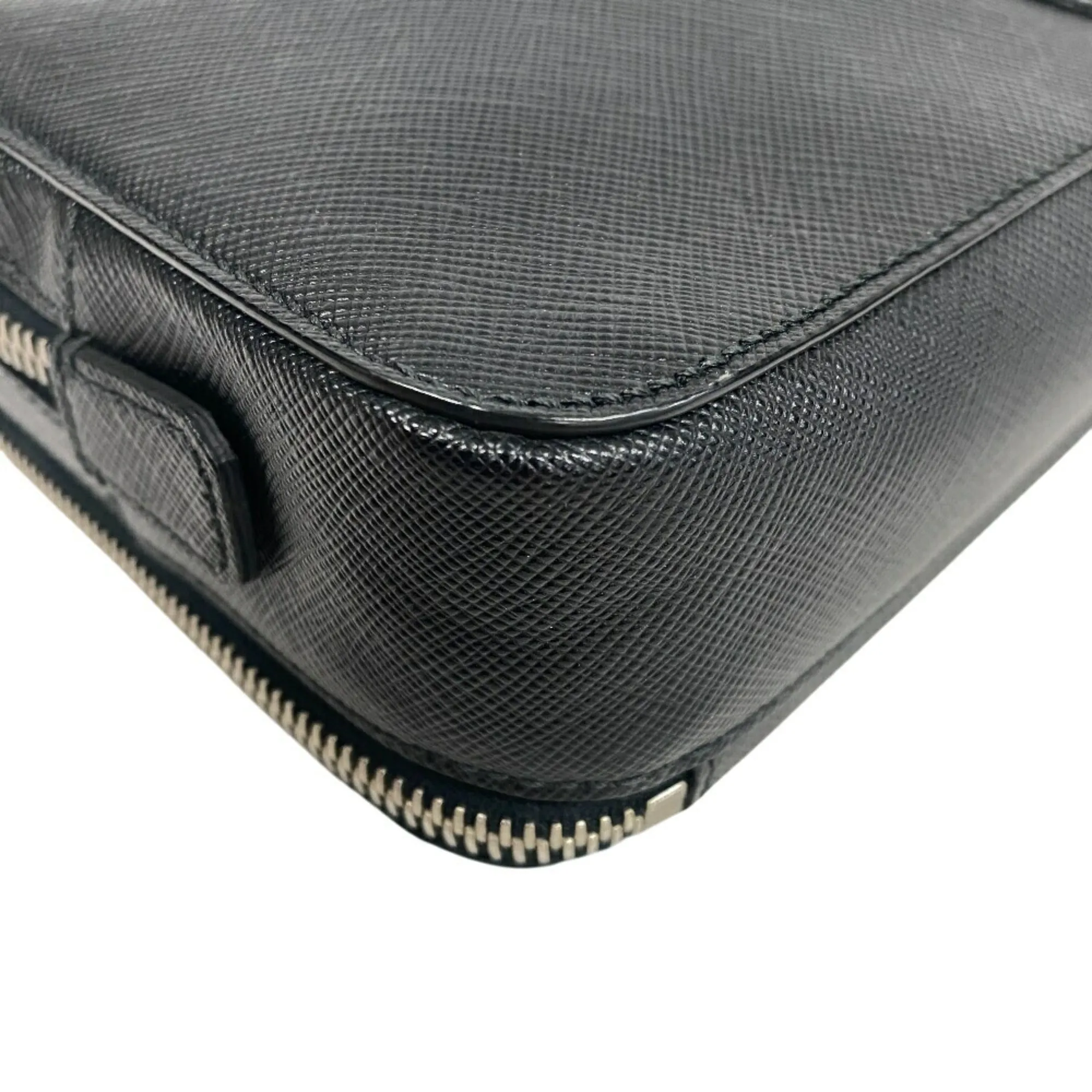 Prada Leather Clutch Bag (Pre-Owned)