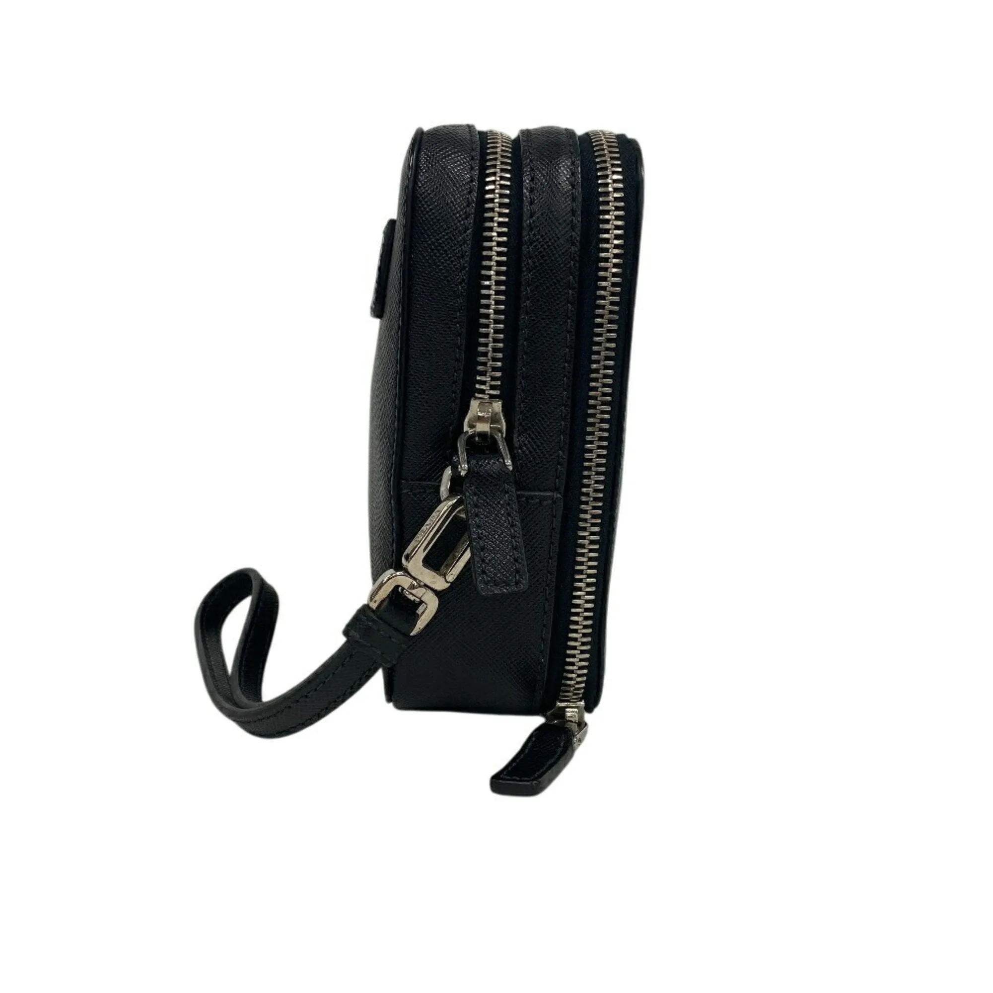 Prada Leather Clutch Bag (Pre-Owned)