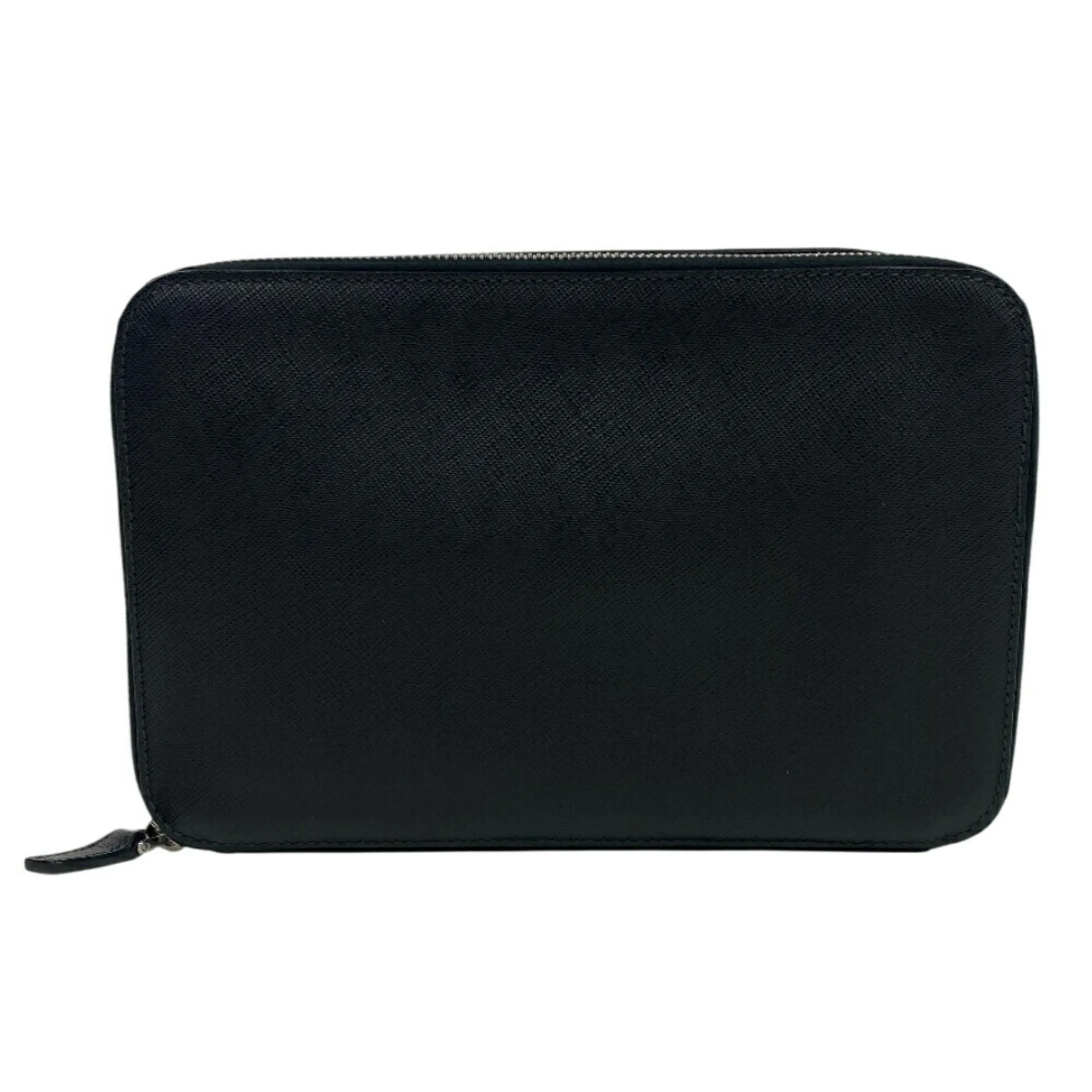 Prada Leather Clutch Bag (Pre-Owned)