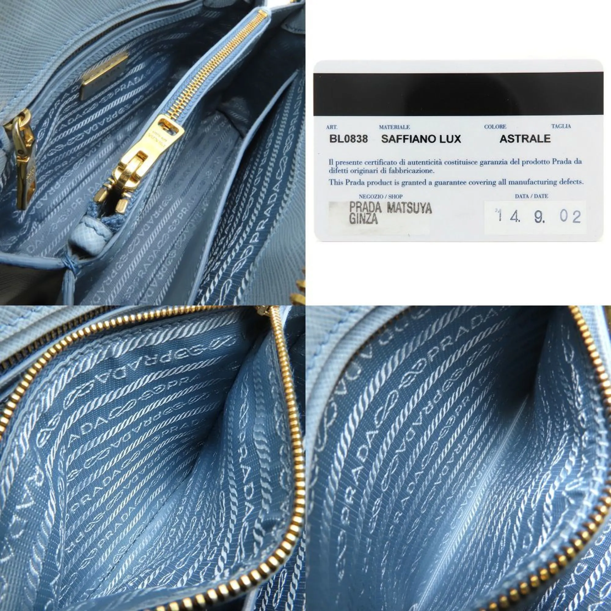 Prada Leather Handbag (Pre-Owned)