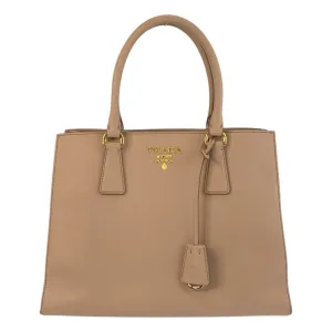 Prada Leather Handbag Tote Bag (Pre-Owned)