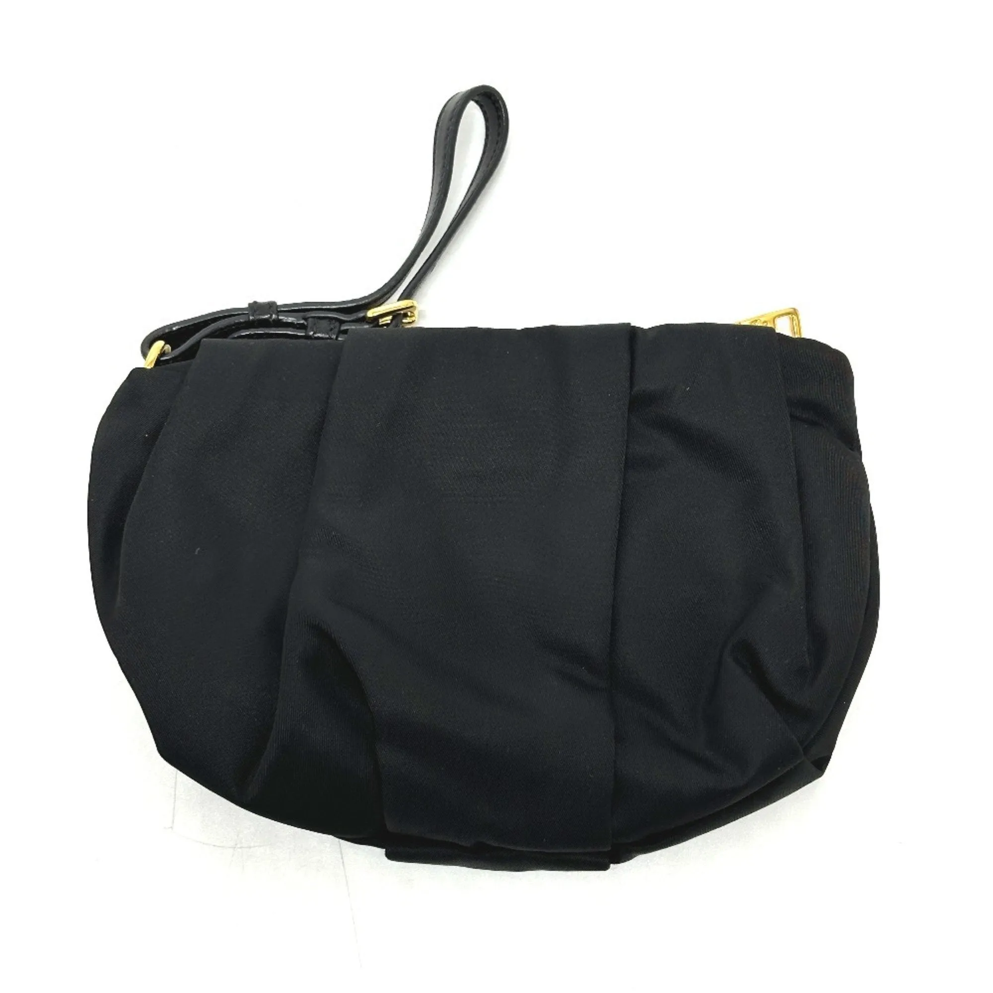 Prada Leather Nylon Pouch (Pre-Owned)