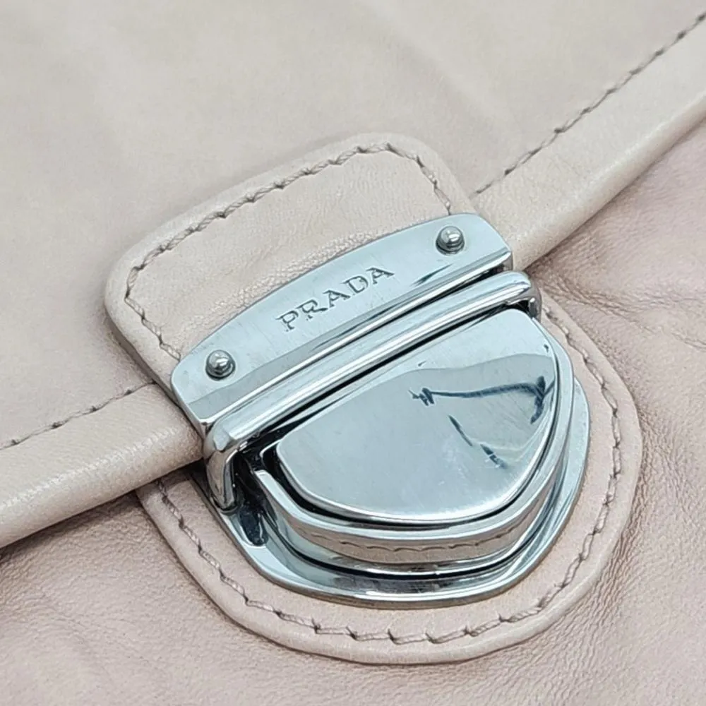 Prada Napa Antique Clutch