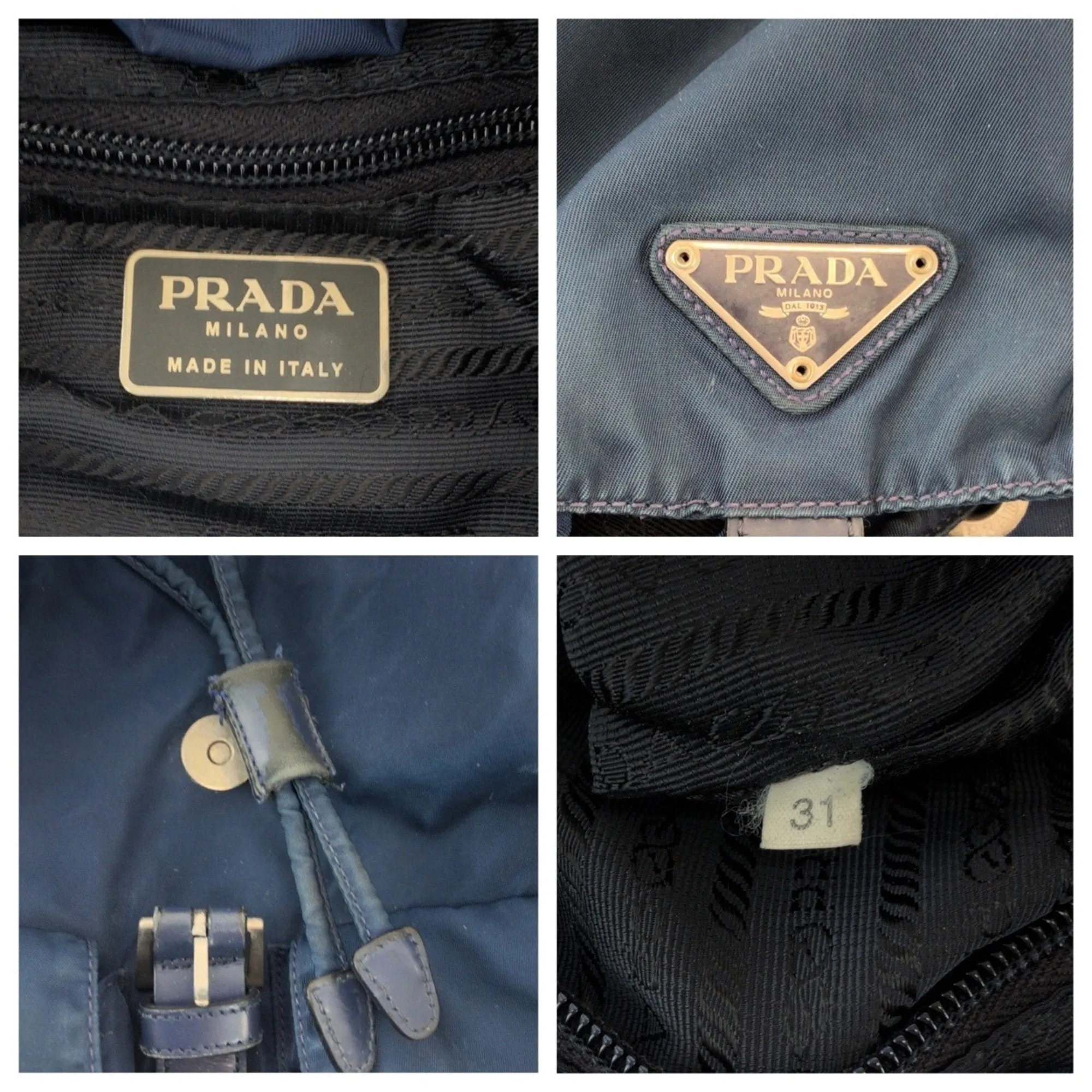 Prada Nylon Backpack (Pre-Owned)