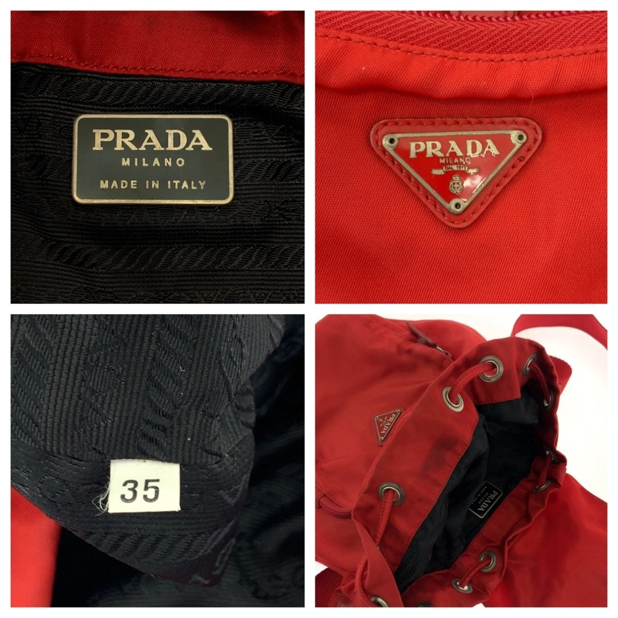 Prada Nylon Backpack (Pre-Owned)