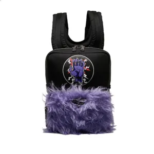 Prada  Nylon Fur Backpack (Pre-Owned)