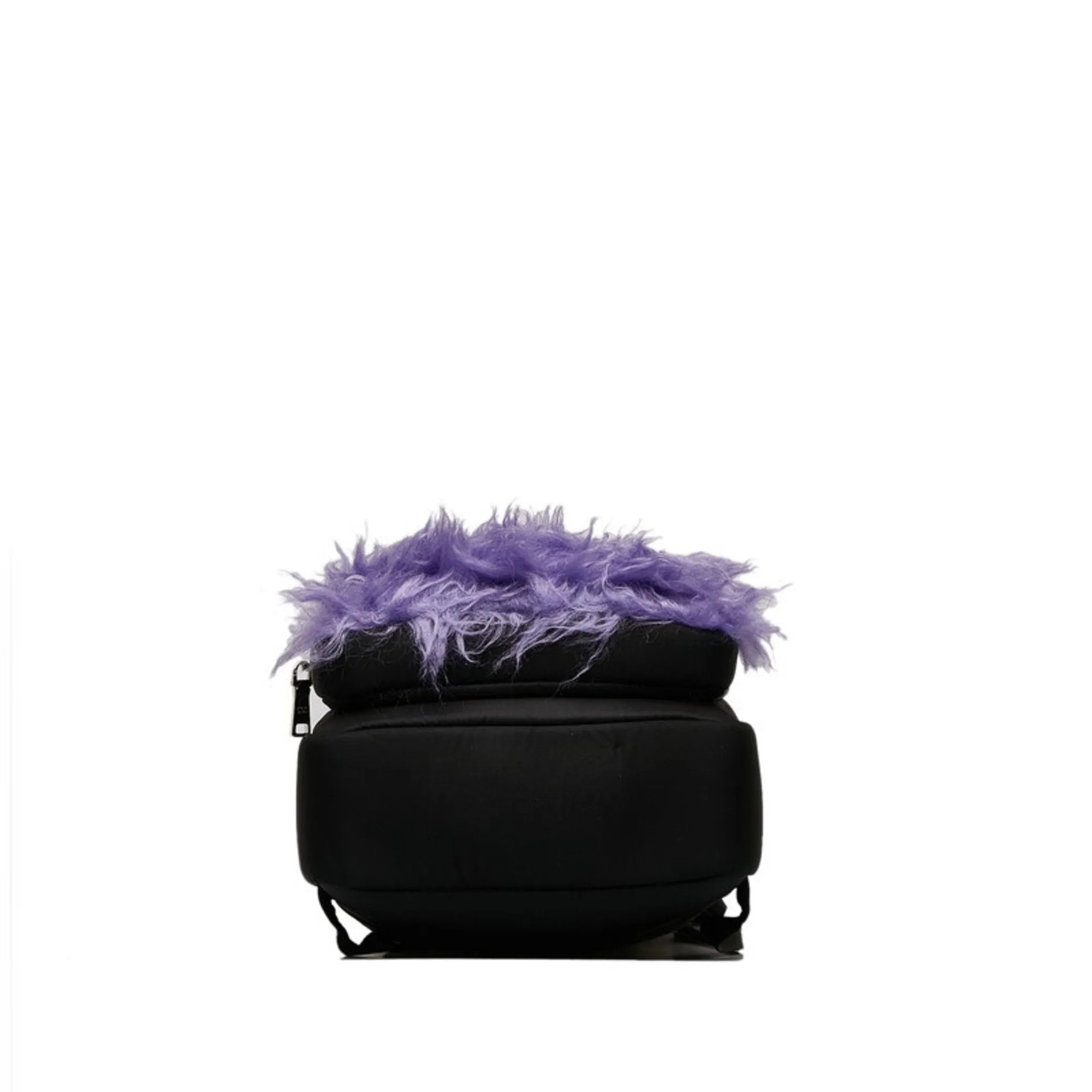 Prada  Nylon Fur Backpack (Pre-Owned)