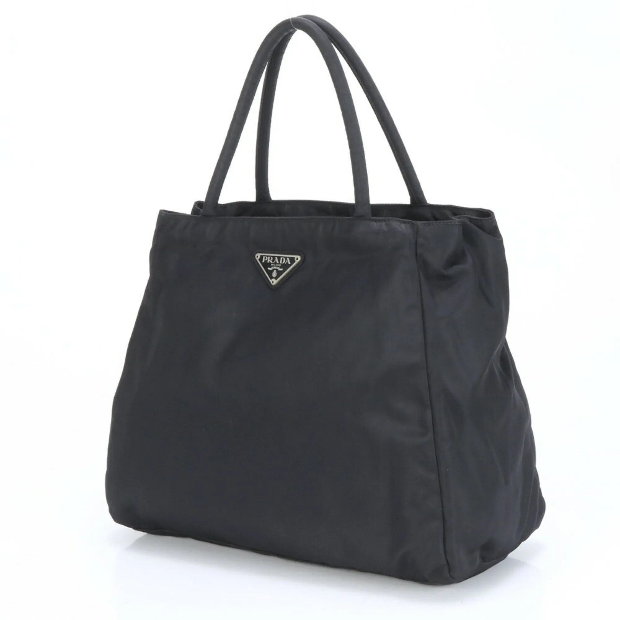 Prada Nylon Handbag Tote Bag (Pre-Owned)