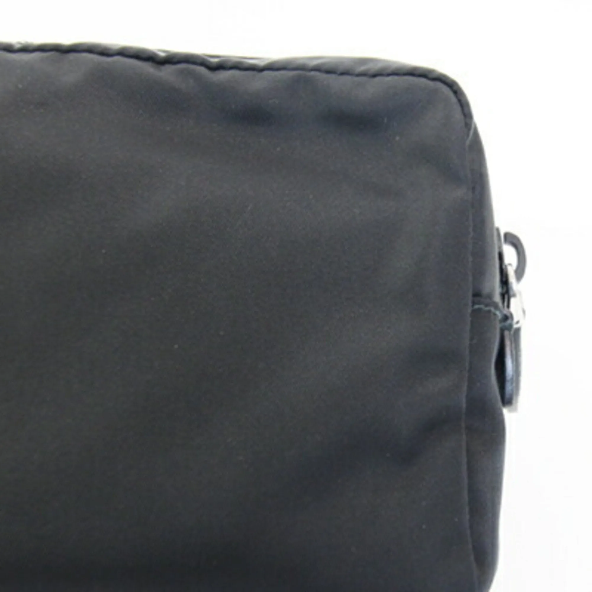 Prada Nylon Leather Pouch (Pre-Owned)