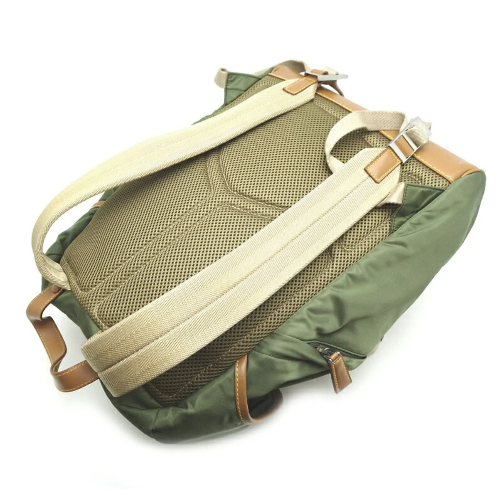 Prada Re-Nylon Synthetic Backpack Bag (Pre-Owned)