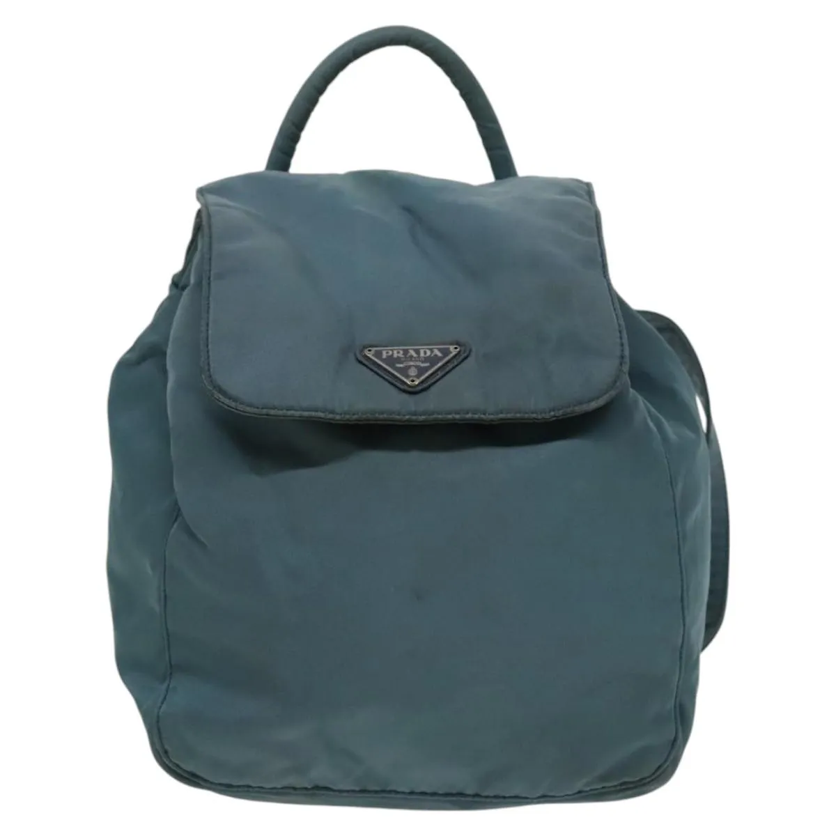Prada Re-Nylon Synthetic Backpack Bag (Pre-Owned)