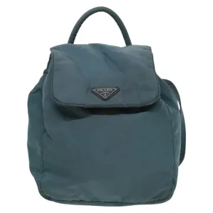 Prada Re-Nylon Synthetic Backpack Bag (Pre-Owned)