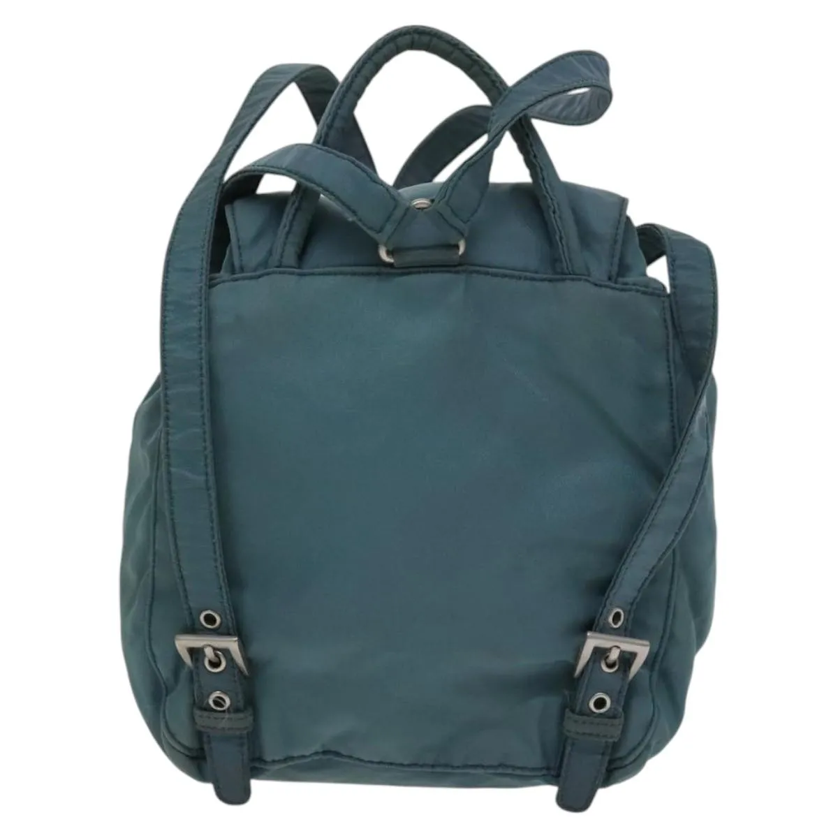 Prada Re-Nylon Synthetic Backpack Bag (Pre-Owned)