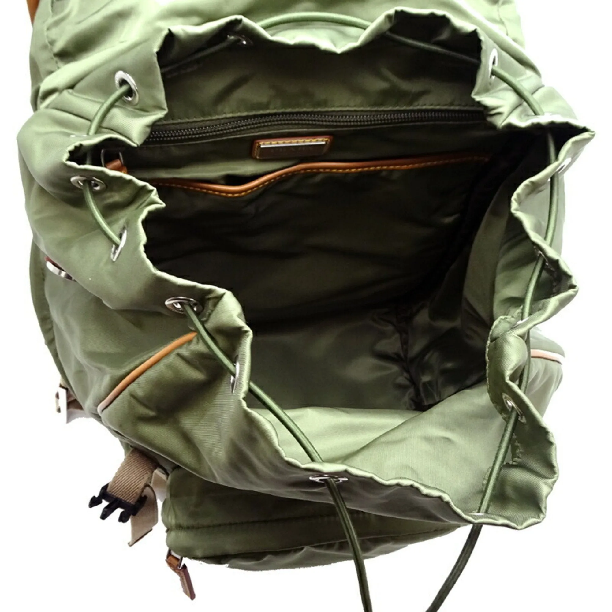Prada Re-Nylon Synthetic Backpack Bag (Pre-Owned)