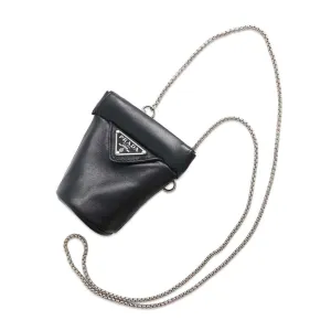 Prada Saffiano Leather Clutch Bag (Pre-Owned)