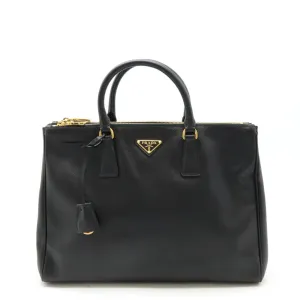 Prada Saffiano  Leather Handbag Tote Bag (Pre-Owned)